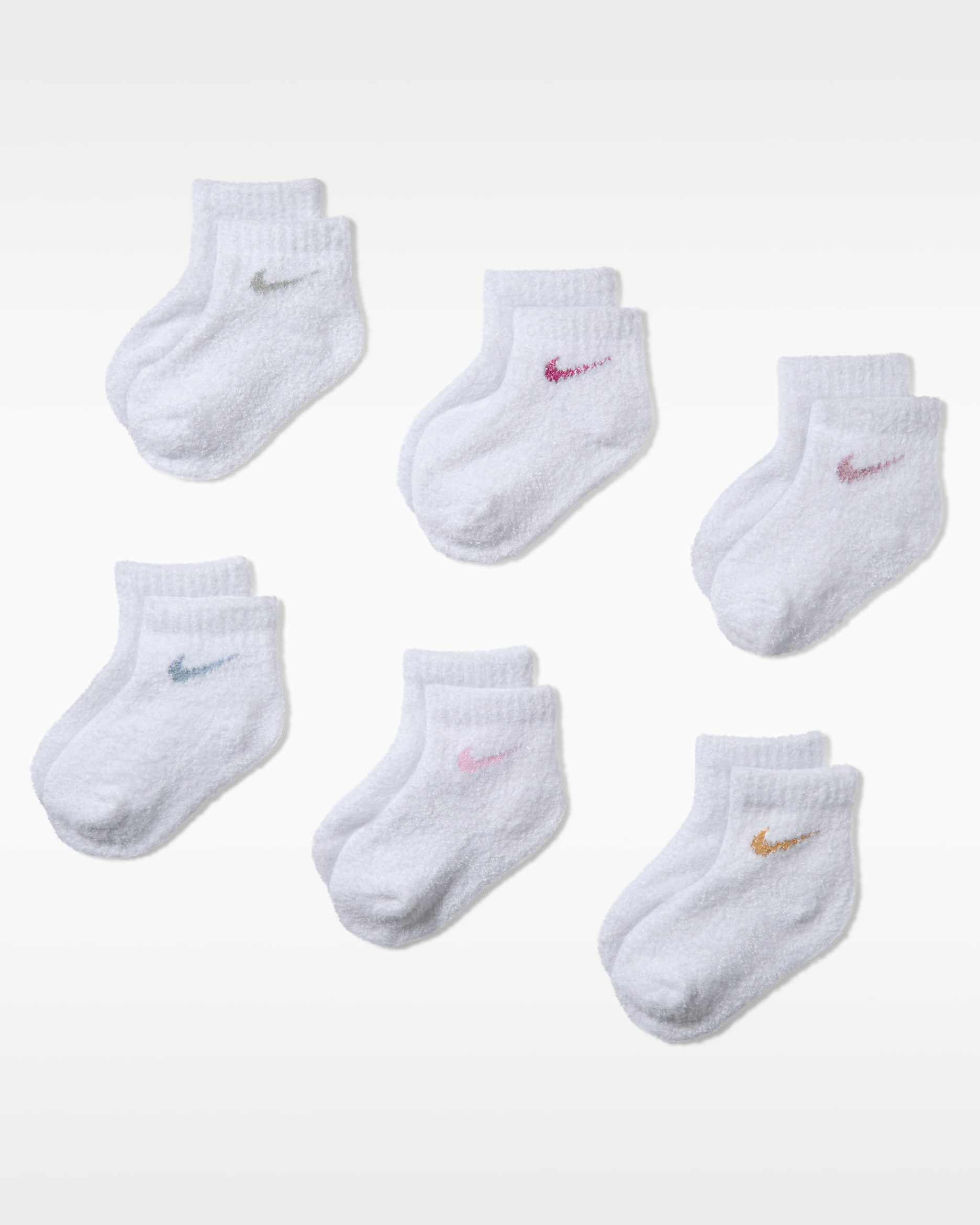 NIKE公式】ナイキ ベビー フェザー ソックス ギフトセット (6足
